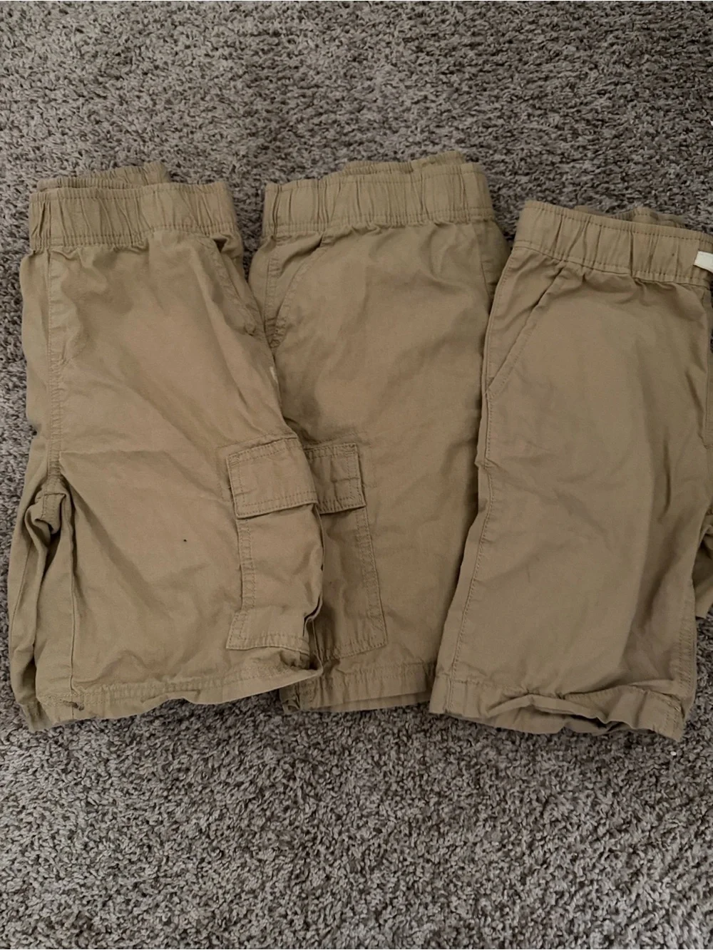 The Children's Place Tan Cargo Shorts- Size 10